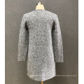 women`s  grey cardigan sweater